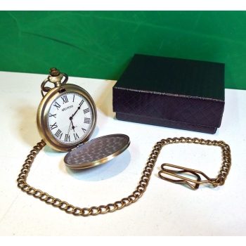 Męski zegarek kieszonkowy w stylu vintage dla taty [Męski zegarek kieszonkowy w stylu vintage dla ta]